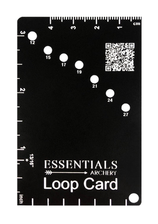 Essentials Archery Loop Card